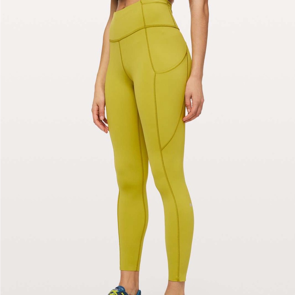 LULULEMON fast and free 7/8 tight